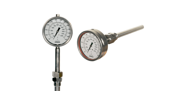 [Konics] Industry's first anti-vibration temp. gauge SS-4090